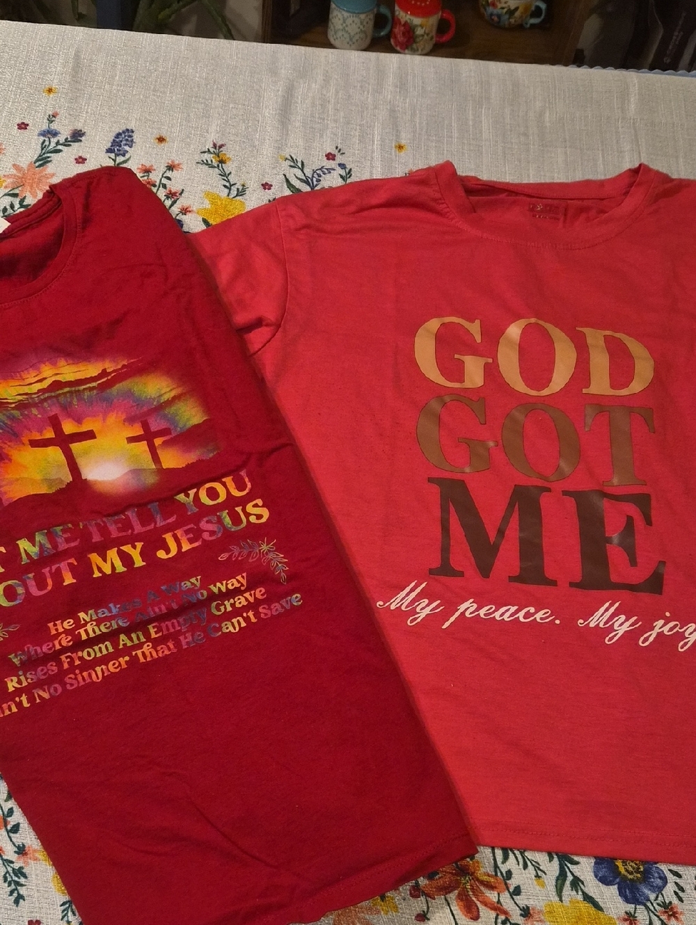 Christian Tees- God Got Me